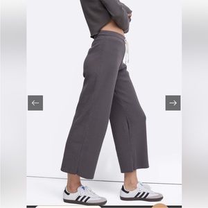 NWT Organic Thermal Wide Leg Pant